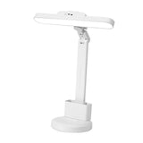 Maxbell Table Lamp Rechargeable Reading Light Folding Desktop Phone Rack Dimming