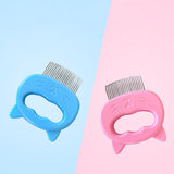 Maxbell Pets Massage Comb Cleaning Brush Tool Cats Medium Dogs Deshedding Brush Pink