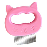 Maxbell Pets Massage Comb Cleaning Brush Tool Cats Medium Dogs Deshedding Brush Pink