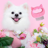 Maxbell Pets Massage Comb Cleaning Brush Tool Cats Medium Dogs Deshedding Brush Pink