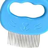 Maxbell Pets Massage Comb Cleaning Brush Tool Cats Medium Dogs Deshedding Brush Blue