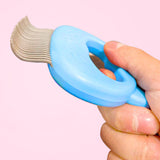 Maxbell Pets Massage Comb Cleaning Brush Tool Cats Medium Dogs Deshedding Brush Blue