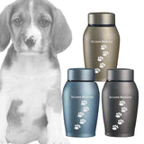 Maxbell Pet Urns Remembrance Loose Memorial Pets Gift Casket Cremation Memorial Urn Aureate