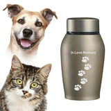 Maxbell Pet Urns Remembrance Loose Memorial Pets Gift Casket Cremation Memorial Urn Aureate