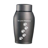 Maxbell Pet Urns Remembrance Loose Memorial Pets Gift Casket Cremation Memorial Urn Gray