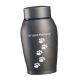 Maxbell Pet Urns Remembrance Loose Memorial Pets Gift Casket Cremation Memorial Urn Gray