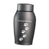 Maxbell Pet Urns Remembrance Loose Memorial Pets Gift Casket Cremation Memorial Urn Gray
