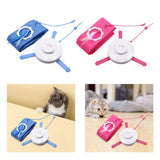 Maxbell 2 in 1 Electric Cat Toys Indoor Interactive Cat Toy for Cat Kitty Kitten Blue