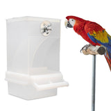 Maxbell Automatic Bird Feeder Parrot Hanging for Small to Medium Birds Canary Budgie