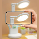 Maxbell LED Desk Lamp Bedside Reading Lights Eye Caring Foldable for Study Dormitory