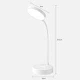 Maxbell Portable Desk Lamp Bedside Reading Lights Eye Caring Night Light for Study