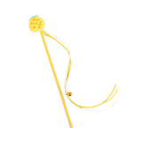 Maxbell Cat Teaser Wand Interactive Kitten Toy Indoor with Bell Chewing Toy Catcher Pineapple