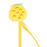Maxbell Cat Teaser Wand Interactive Kitten Toy Indoor with Bell Chewing Toy Catcher Pineapple