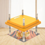Maxbell Electric Warmer Chick Cage Heater Poultry Stay Warm Brooder Heating Plate Yellow 30.7x30.7cm