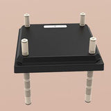 Maxbell Electric Warmer Chick Cage Heater Poultry Stay Warm Brooder Heating Plate Balck 30.7x30.7cm