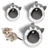 Maxbell Large Nest Furniture Dog with Ball Toy Hideout Portable for Kitten Rabbit 35x35x32cm