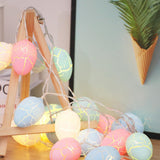 Maxbell Easter Eggs Fairy Lights Supplies Indoor Lamp Bedroom Yard Halloween