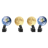 Maxbell Projector Light USB Powered Decorative Earth/Moon Bedside Lamps for Party Earth Lens