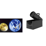 Maxbell Projector Light USB Powered Decorative Earth/Moon Bedside Lamps for Party Moon Lens