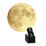 Maxbell Projector Light USB Powered Decorative Earth/Moon Bedside Lamps for Party Moon Lens