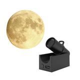 Maxbell Projector Light USB Powered Decorative Earth/Moon Bedside Lamps for Party Moon Lens