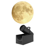 Maxbell Projector Light USB Powered Decorative Earth/Moon Bedside Lamps for Party Moon Lens