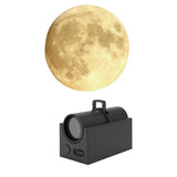 Maxbell Projector Light USB Powered Decorative Earth/Moon Bedside Lamps for Party Moon Lens