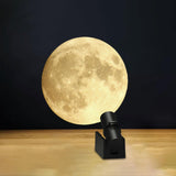 Maxbell Projector Light USB Powered Decorative Earth/Moon Bedside Lamps for Party Moon Lens