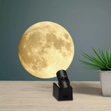 Maxbell Projector Light USB Powered Decorative Earth/Moon Bedside Lamps for Party Moon Lens