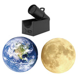 Maxbell Projector Light USB Powered Decorative Earth/Moon Bedside Lamps for Party Earth and Moon Lens