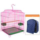 Maxbell Birdcage Cover Breathable Sleep Helper Shade Cloth Protection for Aviary B