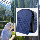 Maxbell Birdcage Cover Breathable Sleep Helper Shade Cloth Protection for Aviary B