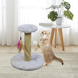 Maxbell Cat Scratching Post Scratch Pole Gift Durable for Kittens Supplies Round Gray
