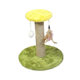 Maxbell Cat Scratching Post Scratch Pole Gift Durable for Kittens Supplies Round Green
