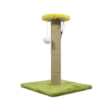Maxbell Cat Scratching Post Scratch Pole Gift Durable for Kittens Supplies Square Green