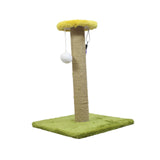 Maxbell Cat Scratching Post Scratch Pole Gift Durable for Kittens Supplies Square Green