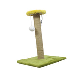 Maxbell Cat Scratching Post Scratch Pole Gift Durable for Kittens Supplies Square Green