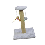 Maxbell Cat Scratching Post Scratch Pole Gift Durable for Kittens Supplies Square Gray
