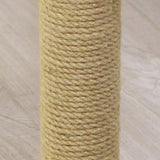 Maxbell Cat Scratching Post Scratch Pole Gift Durable for Kittens Supplies Square Gray