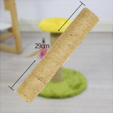 Maxbell Cat Scratching Post Scratch Pole Gift Durable for Kittens Supplies Post Only 39cm
