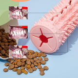Maxbell Multifunctional Pet Molar Dog Chew Suction Cup Tug for Puppy Playing Pulling Pink