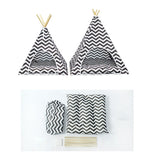 Maxbell Pet Teepee Small Dog House Cat Tent Bed Mat Cushion Kennel for Puppy Indoor