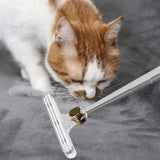 Maxbell Portable Lint Remover Fabric Shaver Removal Tool Lint Cleaner Carpet Scraper Clear