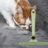 Maxbell Portable Lint Remover Fabric Shaver Removal Tool Lint Cleaner Carpet Scraper Green