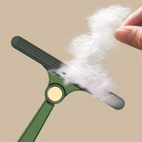 Maxbell Portable Lint Remover Fabric Shaver Removal Tool Lint Cleaner Carpet Scraper Green