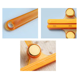 Maxbell Portable Lint Remover Fabric Shaver Removal Tool Lint Cleaner Carpet Scraper Yellow