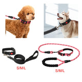 Maxbell Adjustable Dog Traction Rope Jogging Cats Outdoor Small Medium Large Dogs S