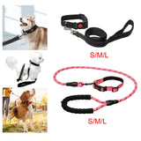 Maxbell Adjustable Dog Traction Rope Jogging Cats Outdoor Small Medium Large Dogs S