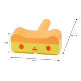 Maxbell Pet Hair Remover Roller Lightweight Cleaner Reusable for Clothes Rugs Sofa Orange