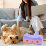 Maxbell Pet Hair Remover Roller Lightweight Cleaner Reusable for Clothes Rugs Sofa Violet